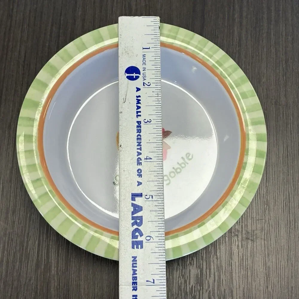 Pottery Barn Kids Baby’s First Thanksgiving Melamine 1 Child Place Setting Set